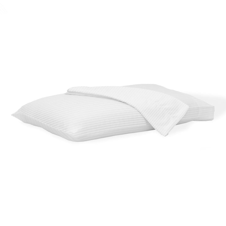 Extra Eucalyptus Pillowcases (2) - White Stripes