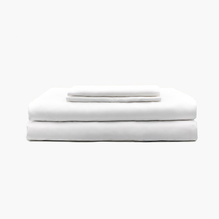 Signature Eucalyptus Sheet Set - White